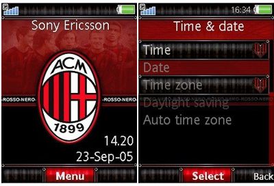 تم سونی اریکسون AC Milan